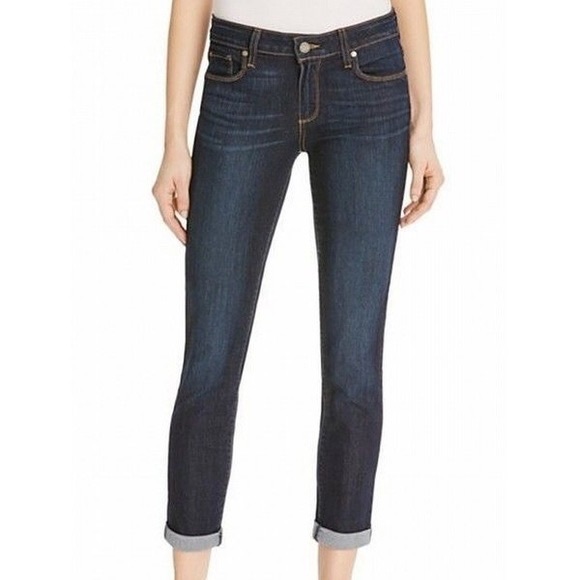 PAIGE | Kylie Crop Jeans | Size 27 | Dark Wash - Picture 4 of 5